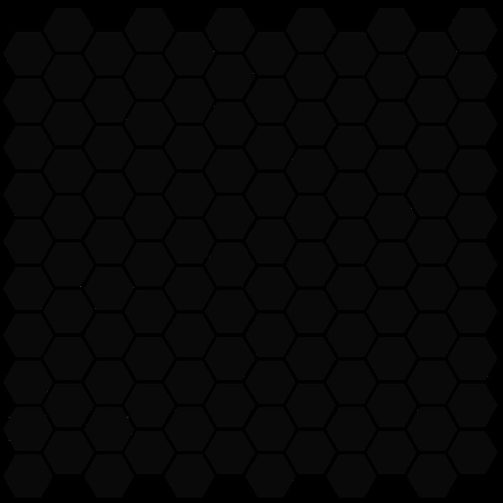 2.5X2.5 HEXAGON  0001500 MAT  (NN) nR