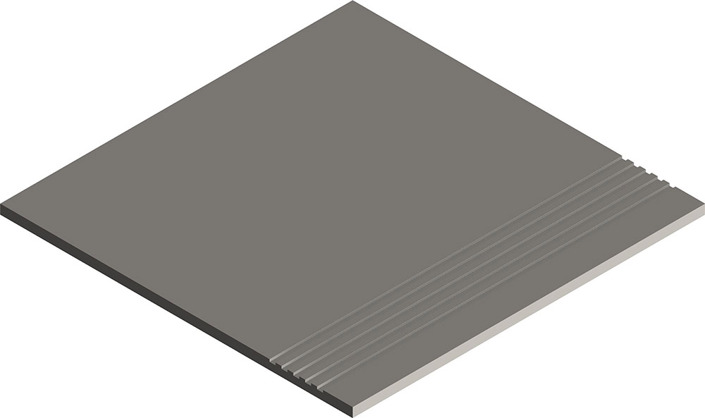 30X30 UNI GREY TREAD MATnR