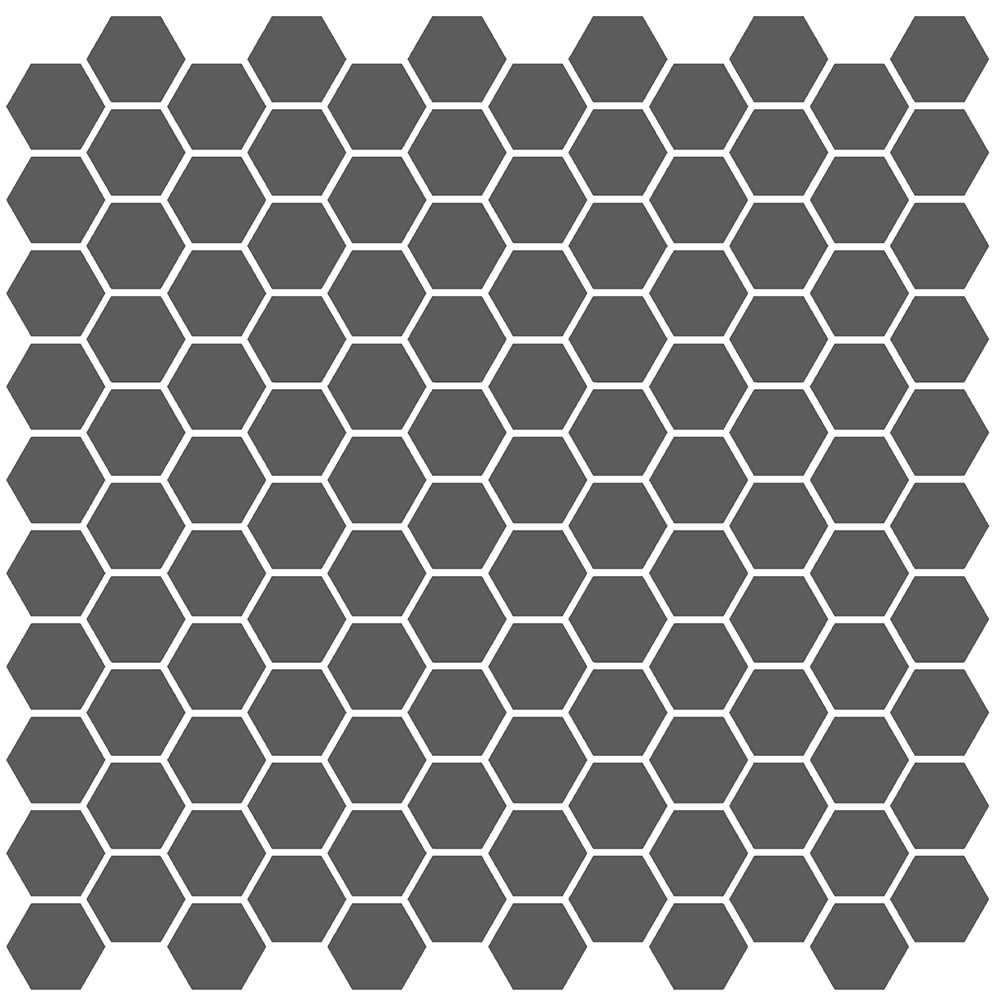 2.5X2.5 HEXAGON RAL 0005500 MAT (NN) nR